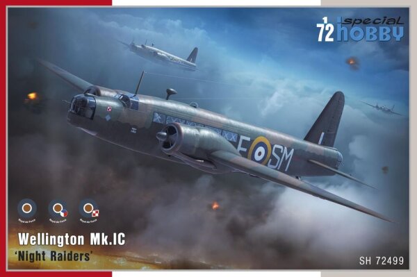 1/72 Vickers Wellington Mk.IC "Night Raiders"