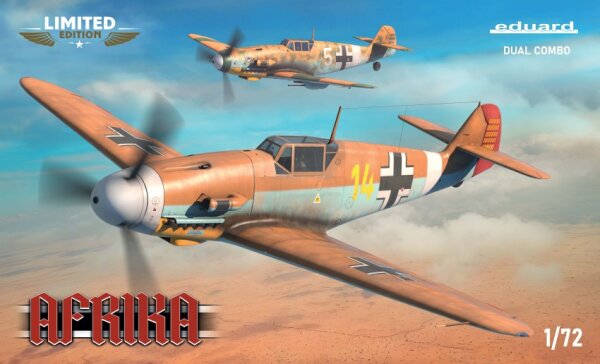 1/72 AFRIKA - Messerschmitt Bf-109 - Dual Combo