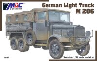 1/72 German Light Truck M 206 with Canvas