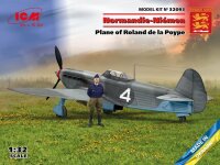 1/32 Normandie-Niemen. Plane of Roland de la Poype (Yak-9T)