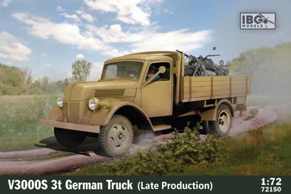 1/72 V3000S 3t German Truck (Late Production)