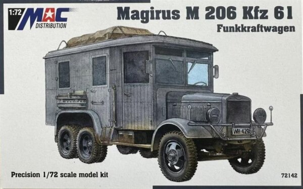1/72 German Light Truck M 206 Kfz. 62 Funkkraftwagen