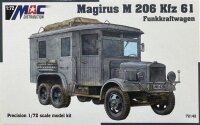 1/72 German Light Truck M 206 Kfz. 62 Funkkraftwagen