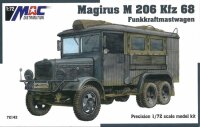 1/72 German Light Truck M 206 Kfz. 68 Funkkraftmastwagen