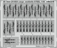 1/48 Sikorsky UH-60A Cargo Seatbelts for ICM