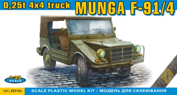 1/35 MUNGA F91/4 0.25t 4x4 Truck