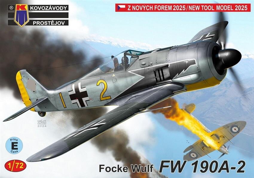 Maquette Avion FW 190A-6 – Easy Model Faller 1/72, I./JG 54, Walter Nowotny, 1943 – Plastique, Colle Non Incluse
