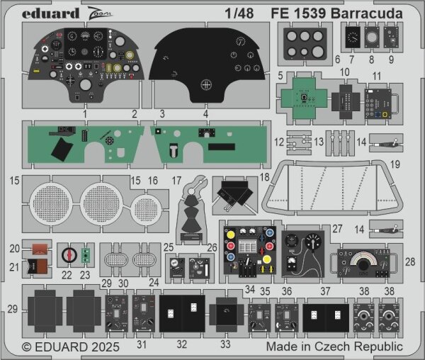 1/48 Fairey Barracuda Mk.II for Trumpeter - Zoom -
