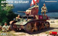 1/35 Japanese M3 Stuart /w Crew