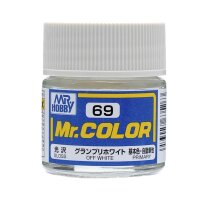 69 Off White / Halbweiss glänzend 10 ml