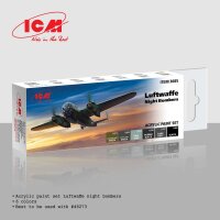 Luftwaffe Night Bombers - Acrylic Paint Set
