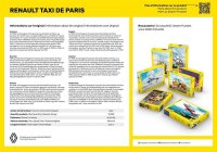 Puzzle Renault Taxi de Paris  - 500 Teile