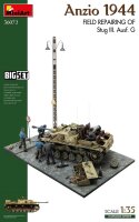 1/35 Anzio 1944. Field Repairing of Stug III. Ausf. G....