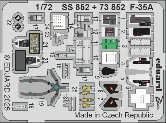 1/72 Lockheed-Martin F-35A Lightning II - ZOOM for Revell