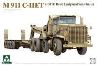 1/72 M911 C-HET With M747 Heavy Equipment Semi-Trailer 1:72