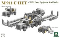 1/72 M911 C-HET With M747 Heavy Equipment Semi-Trailer 1:72