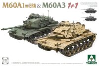 1/72 M60A1 w/ERA & M60A3 (1+1)