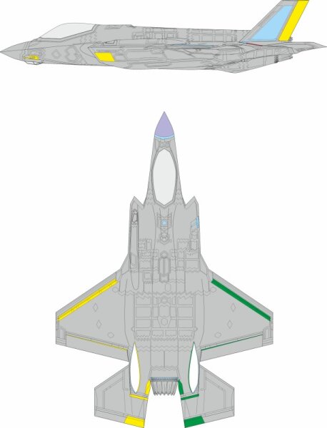 1/72 Lockheed-Martin F-35A Lightning II RAM coating late