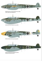 1/48 Messerschmitt Bf-110D Weekend Edition