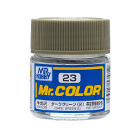 23 Mr. Color Dark Green (2) / Dunkelgrün seidenmatt...