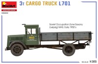 1/35 3t Cargo Truck L701