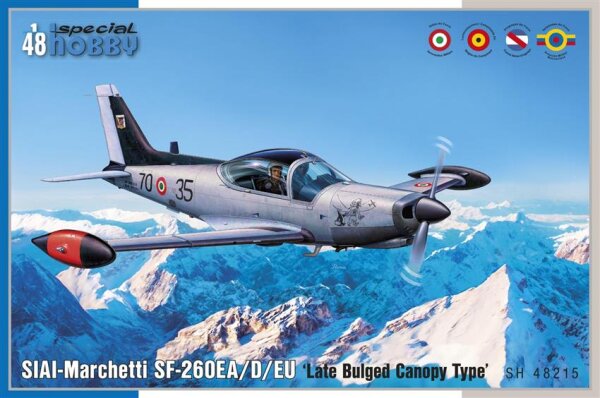 1/48 SIAI-Marchetti SF-260EA/D/EU "Late Bulged Canopy Type"