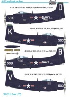 1/72 Douglas AD-3/4 (early) Skyraider over Korea