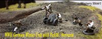 1/72 WWII German Winter Unit with Pak36 / Servants