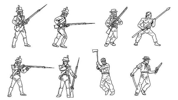1/72 British Marines and Fighting Sailors
