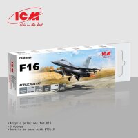 F-16 - Acrylic Paint Set