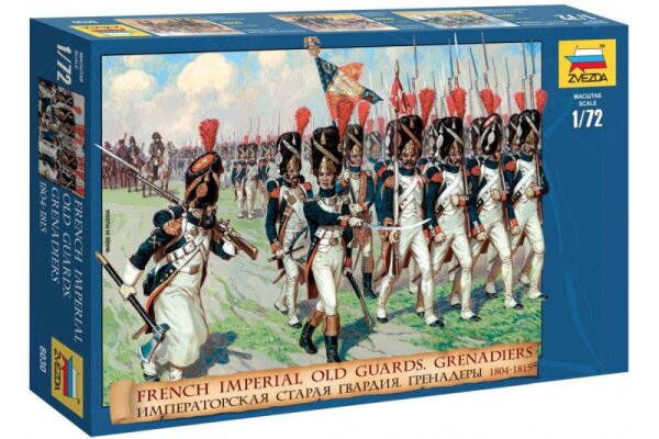 1/72 French Imperial Old Guards (1804 -1818). Grenadiers