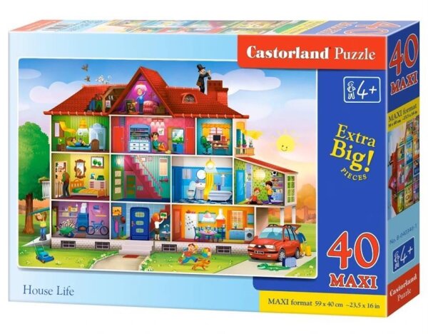 House Life - Maxi Puzzle 40 Teile