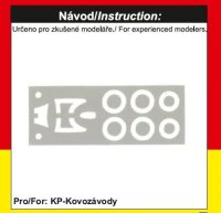 1/72 MiG-21F-13 Mask for Canopy and Wheels for Kovozavody