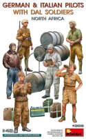 1/48 German & Italian Pilots with Dal Soldiers -...