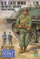 1/16 US Late WWII Infantry Soldier M1943 Uniform