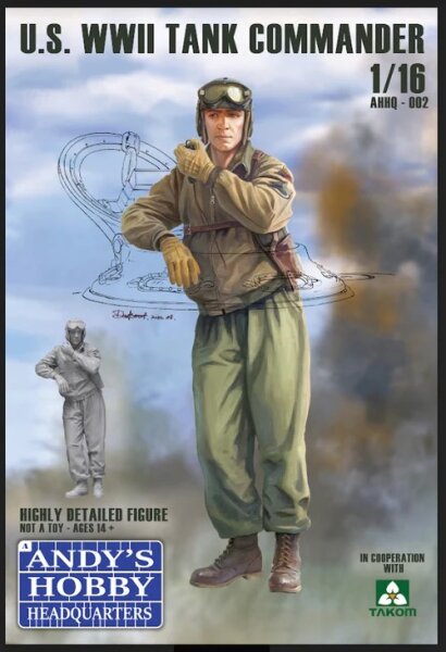 1/16 US WWII Tank Commander