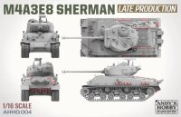1/16 M4A3E8 Sherman Easy Eight Late War/Korean War