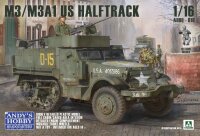 1/16 M3/M3A1 U.S. Halftrack 2 in 1 Kit