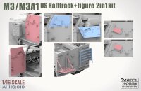 1/16 M3/M3A1 U.S. Halftrack 2 in 1 Kit