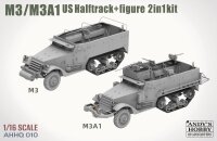 1/16 M3/M3A1 U.S. Halftrack 2 in 1 Kit