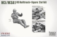 1/16 M3/M3A1 U.S. Halftrack 2 in 1 Kit