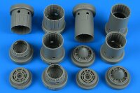 1/48 F-4 Phantom II exhaust nozzles for Hasegawa