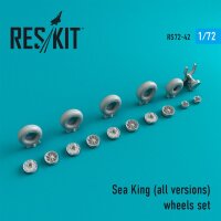 1/72 Sea King (all versions) Wheels Set