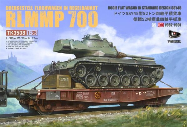 1/35 Drehgestell Flachwagen Ssy45 RLMMP700