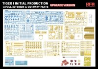 1/35 Tiger I Initial Production w/Full Interior & Cutaway Parts UPGRADE VERSION