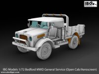 1/72 Bedford MWD General Service (Open Cab/Aeroscreen)