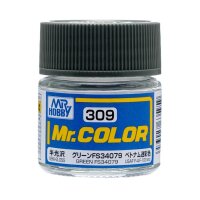 C309 Mr. Color Green FS34079 / grün seidenmatt 10 ml
