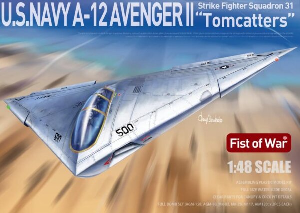 1/48 U.S. Navy A-12 Avenger II