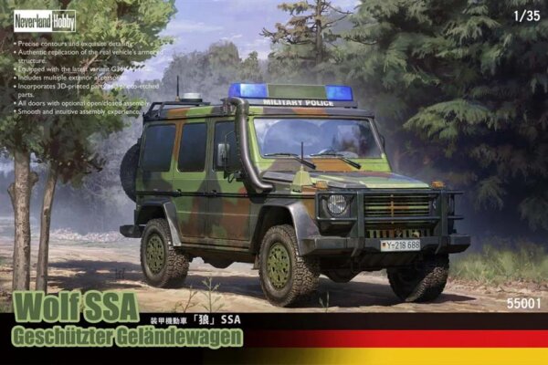 Wolf SSA Geschützter Geländewagen (1:35)