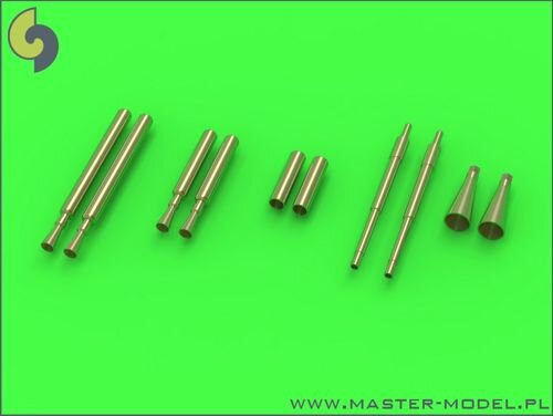 1/32 F6F Hellcat Night Fighters Armament (.50 cal Brownings and 20mm cannon tips with flash hiders)